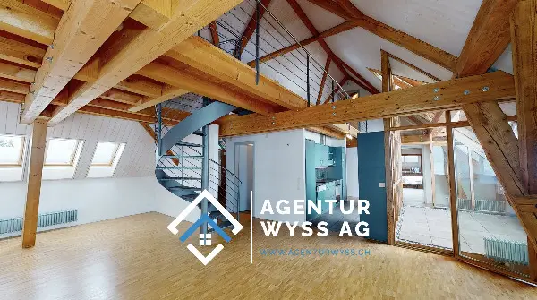 MEISTERWERK: Edle 5.5-Zi. Maisonette Wohnung in Murzelen b. Bern