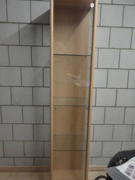  Vitrine, mit Glasscheiben, Glas Vitrine , Glastüre