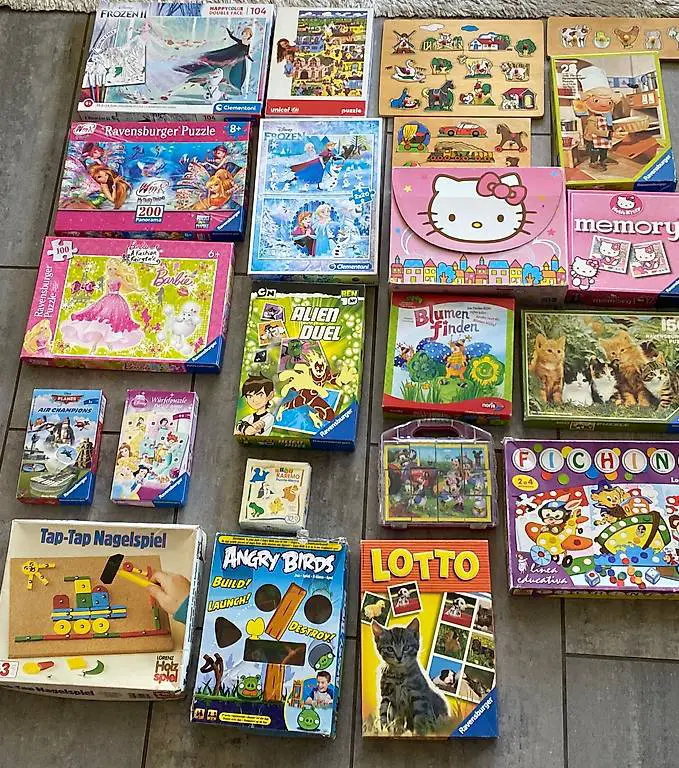 Diverse Spiele Puzzles