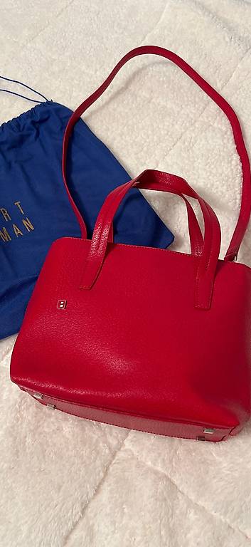 bally tasche, neu, leder rot* super als geschenk***