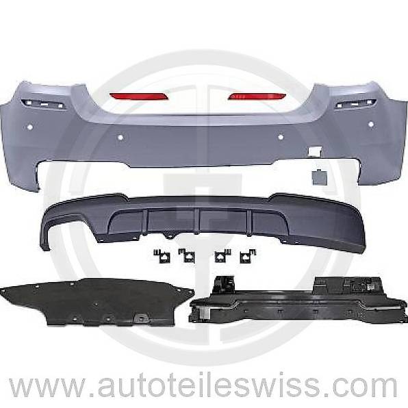 sport stossstange hinten, b, w 5 (f10) , 2010-2017