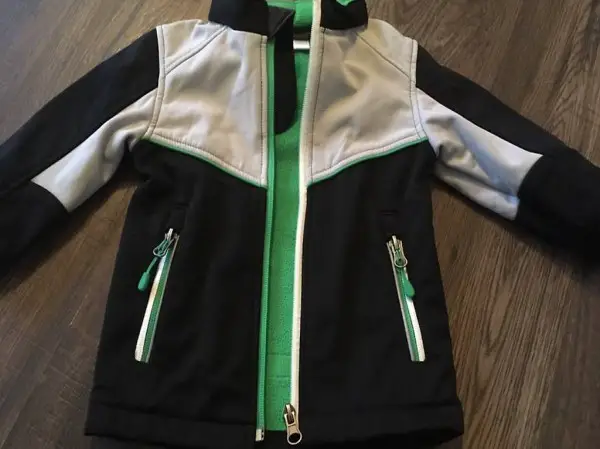 Warme Softshelljacke super herzig