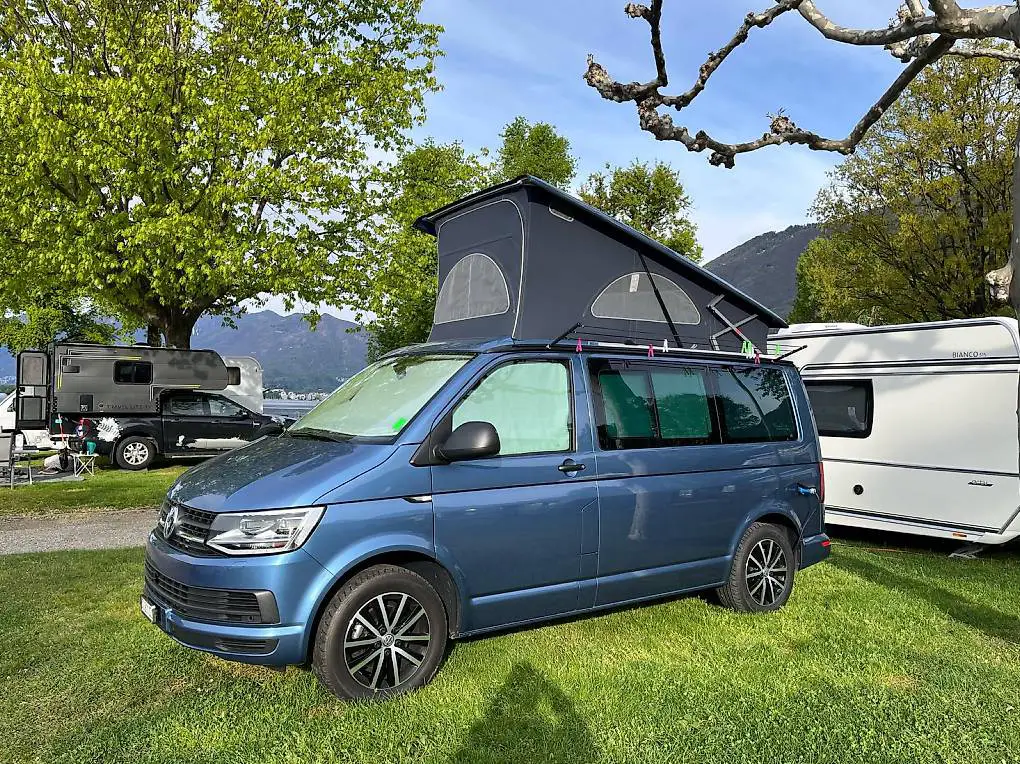 Frühlingsferien? Cooler VW T6 California Beach zum mieten