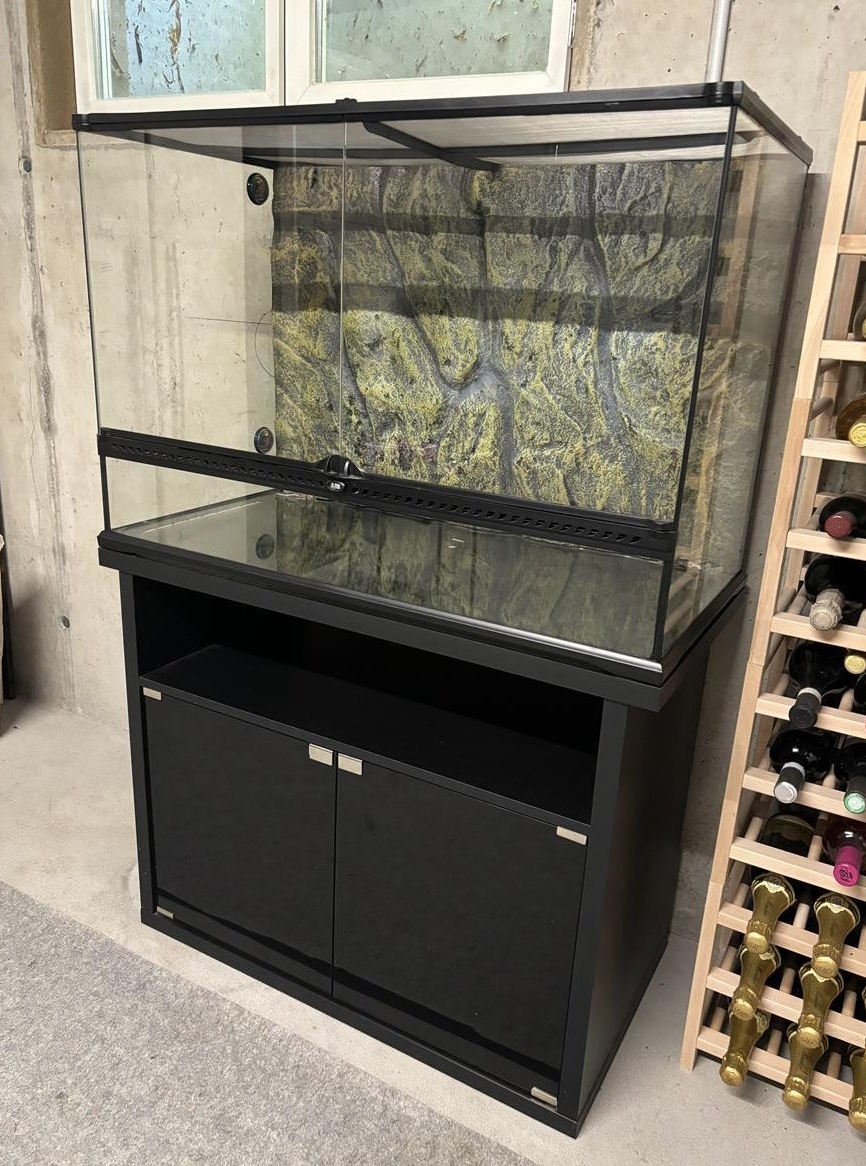 Exo Terra Terrarium 90x45x60cm mit Untermöbel