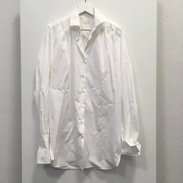 KATIA SERAFINI, Blusenhemd, 100% Baumwolle, 36 D