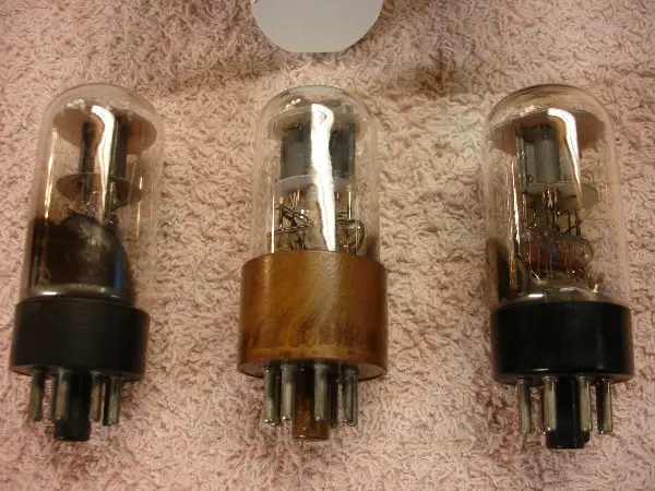 ECC35 Mullard, 3 Stück Röhren / Tubes