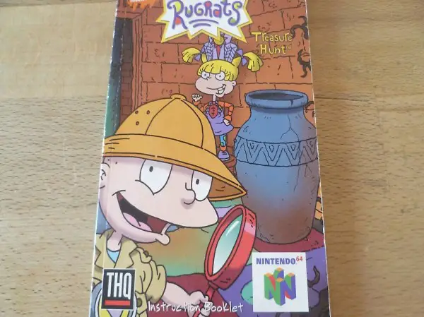 Rugrats: Treasure Hunt - Nintendo 64 - Spielanleitung (ENG)