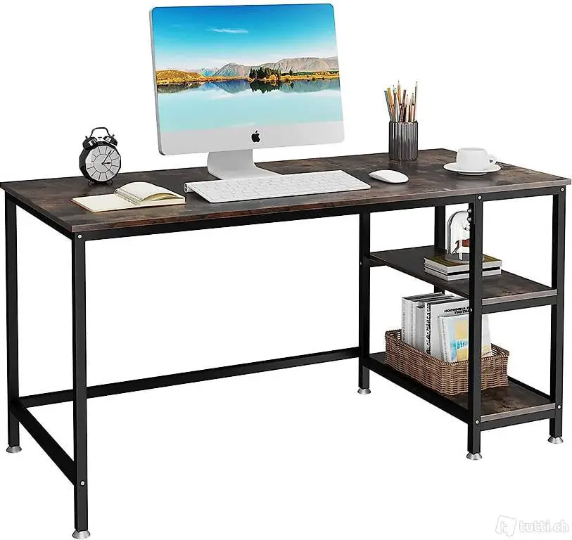  Schreibtisch Computertisch Bürotisch 120 x 60 x 75 cm