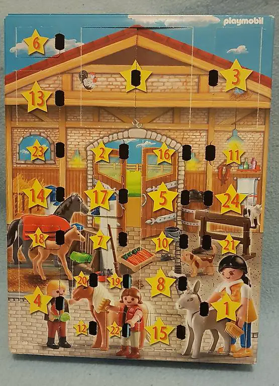 Playmobil Reitstall Reiterstall Adventskalender