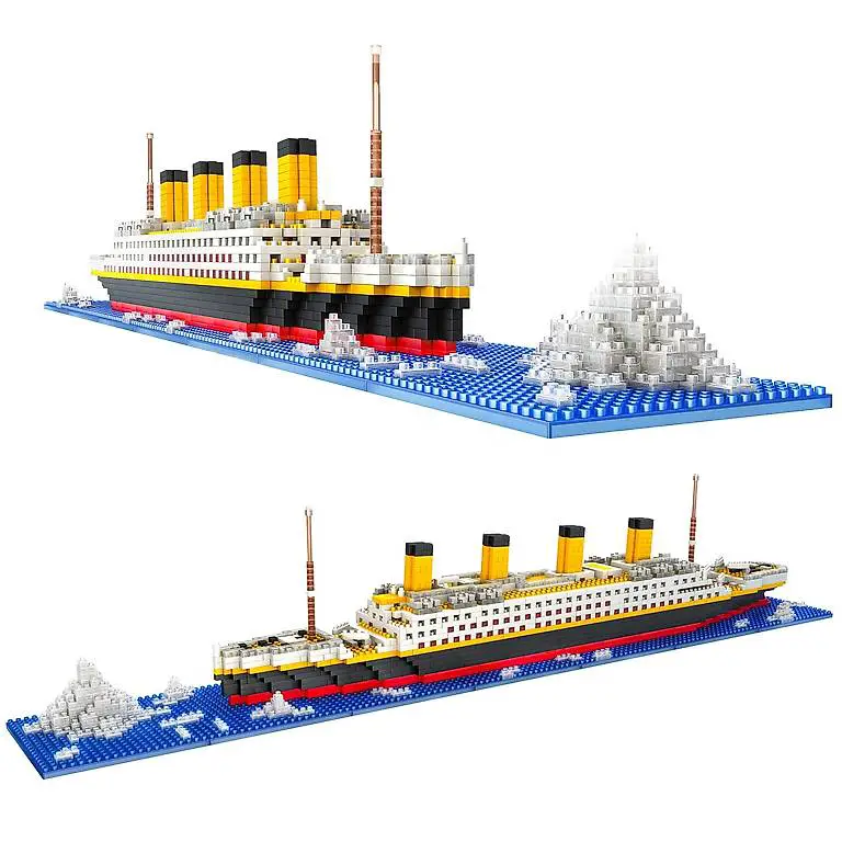 Mini Modellbausatz Titanic 1860 Teile