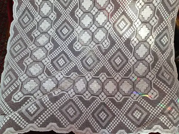 Tischdecke Handarbeit