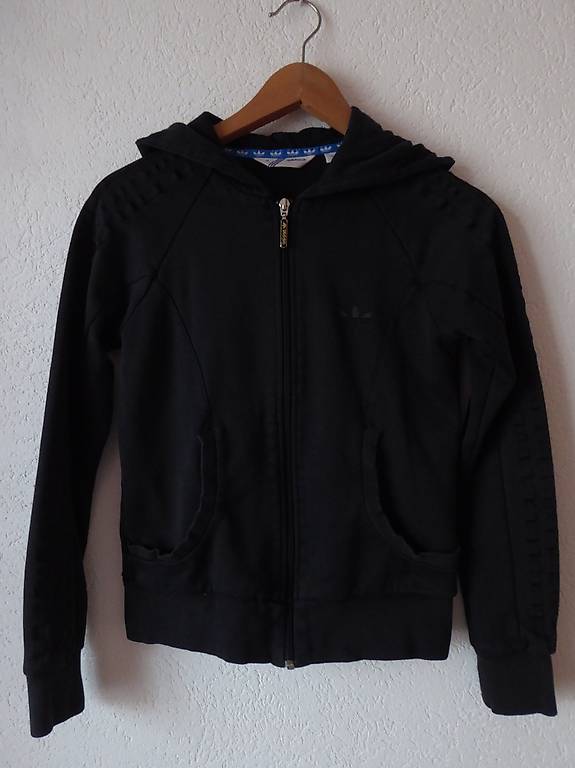 Adidas Jacke Gr. 36 Schwarz
