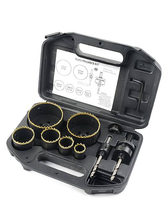 Bi-Metall M42-Lochsäge Satz 22-73 mm