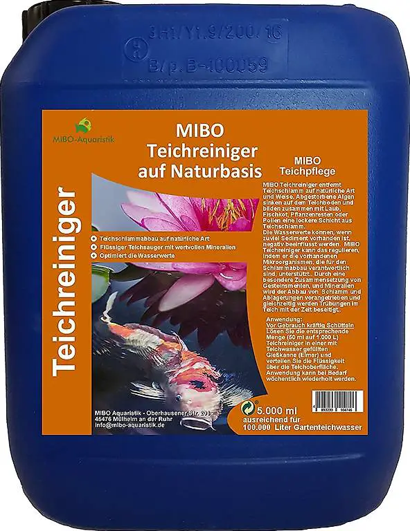 Teichreiniger auf Naturbasis 5000ml Teichsauger