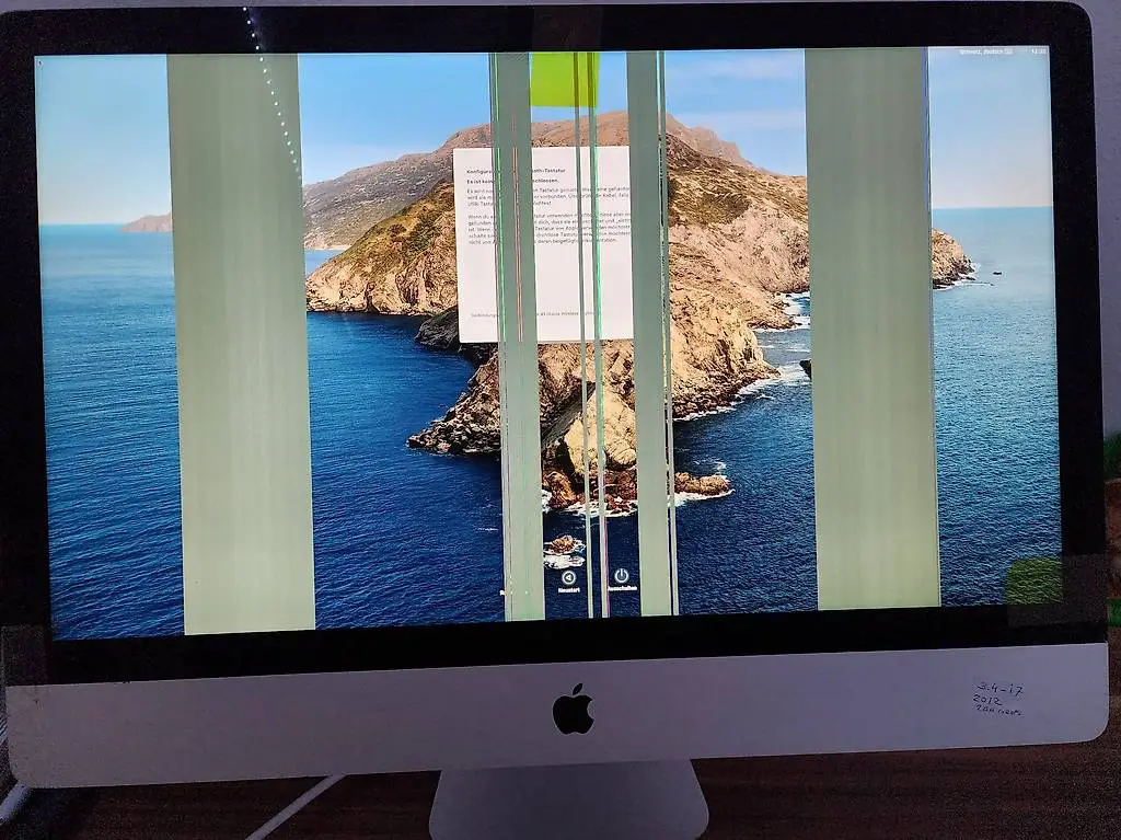 iMac (27-inch, Late 2012) defekt