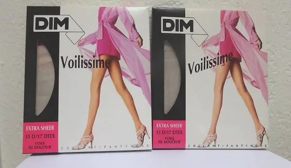 2x neue DIM Strumpfhose - Voilissime - Gr. 2
