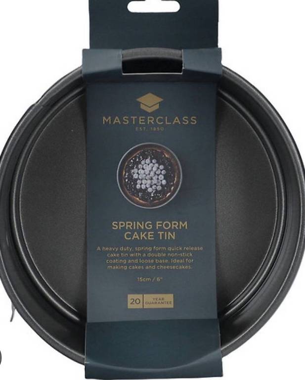 Originalverpackt mit Etikett Springform Marke Masterclass