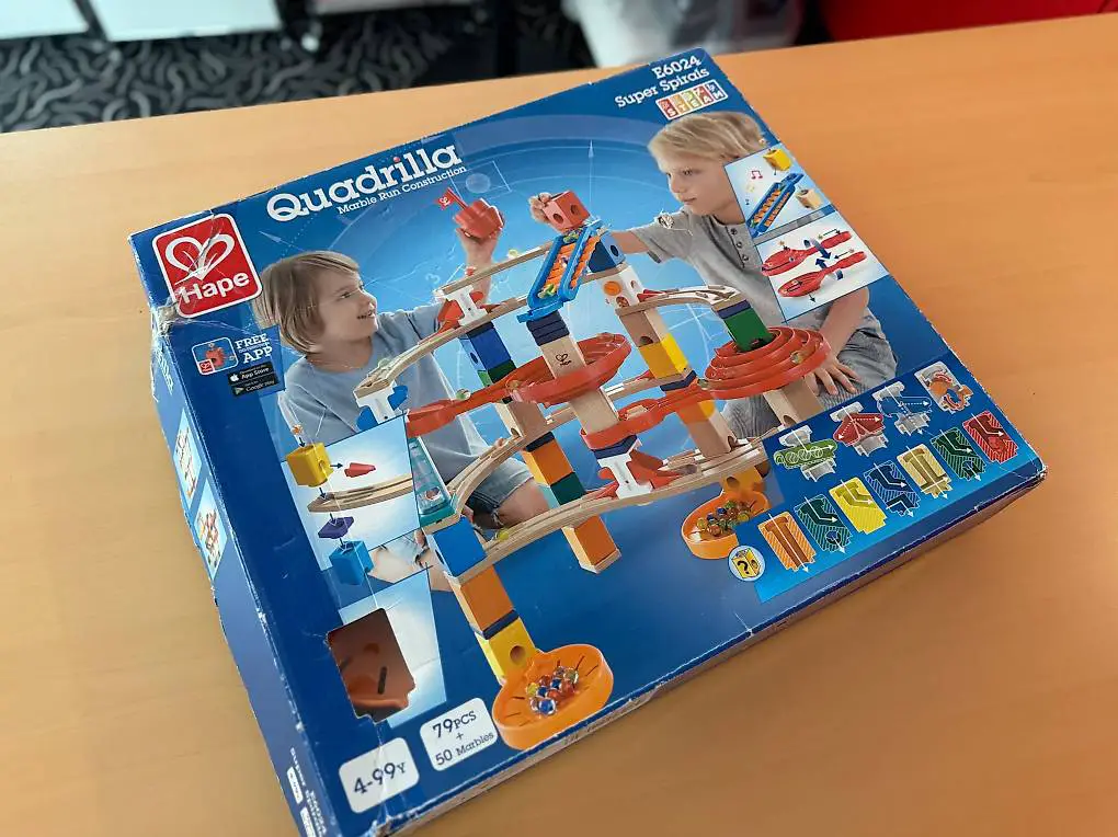 Kugelbahn Quadrilla: Super Spiralburg