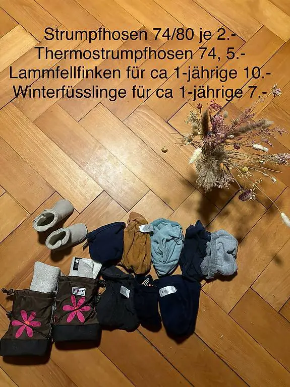 Winterkleider bis ca 1-jährig