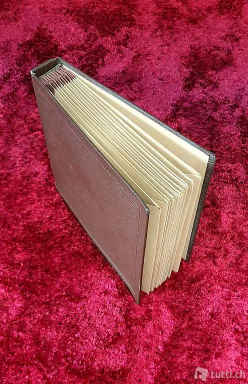 Alte Schellackplatten in passendem Original Album
