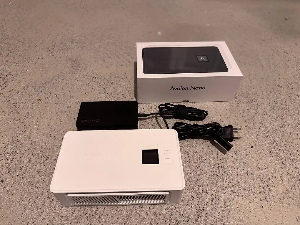 2 x Avalon Nano 3 Bitcoin Miner