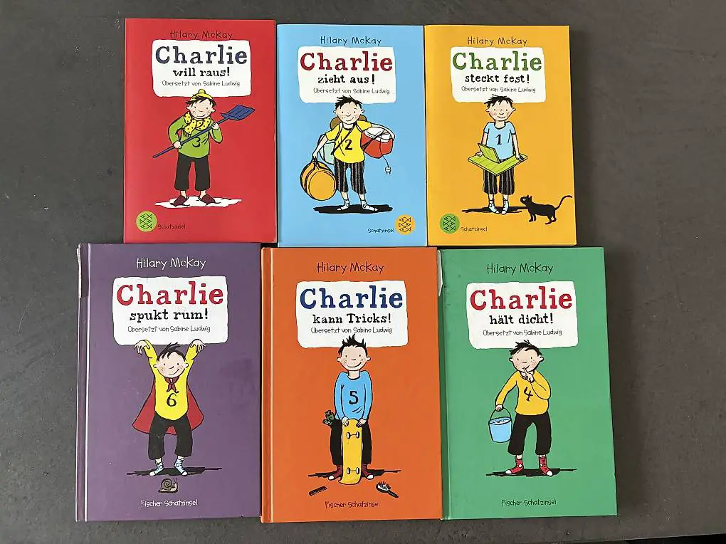 Charlie Bücher Set