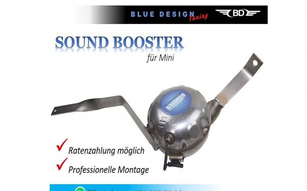  Sound Booster für Mini F56 Electric