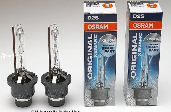 D2S XENON LEUCHTMITTEL ERSATZ BRENNER 8000K PAAR E PR