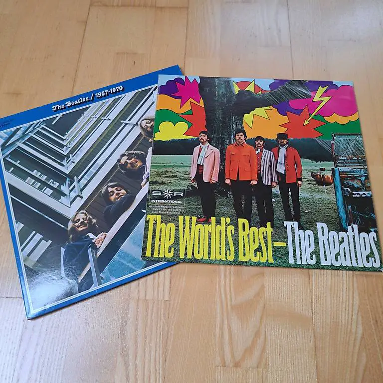 Beatles LP 2stk