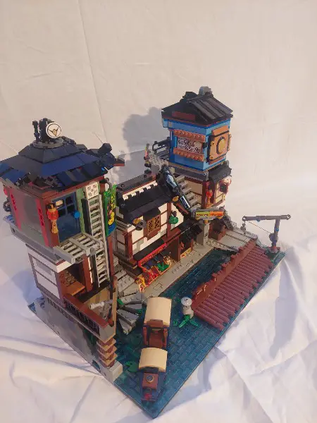 LEGO 70657 Ninjago City Docks – grosses Set mit Anleitung