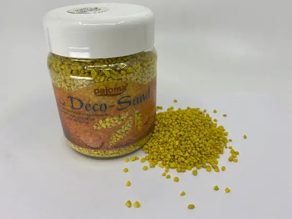 Deko Sand in Gelb von Pajoma ca. 750 gr