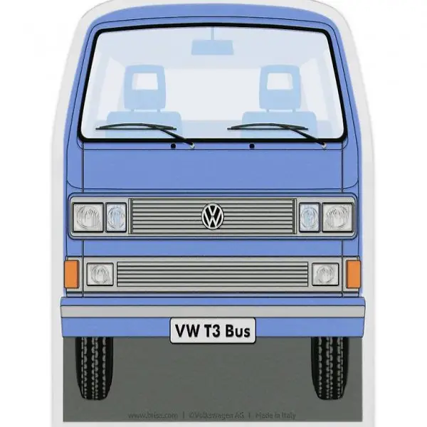 VW T3 BUS EISKRATZER - BLAU
