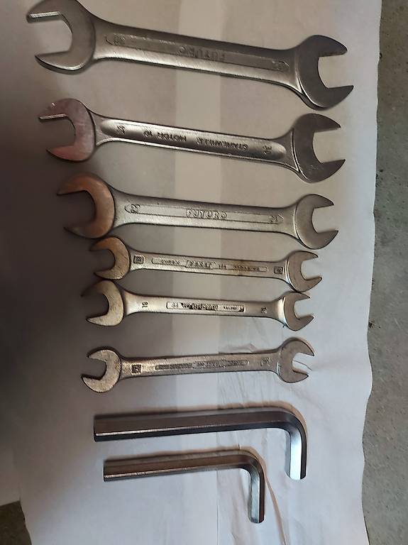 Gabelschlüssel u. Imbussschlüssel