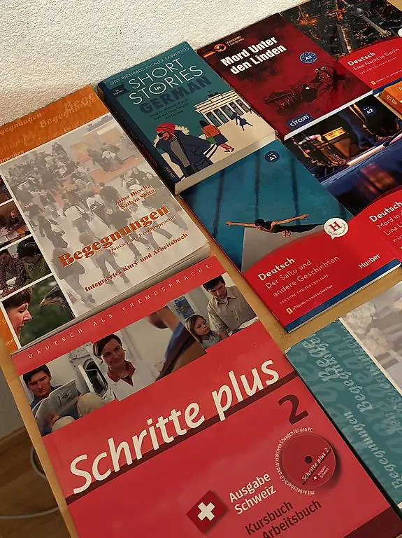 Deutsch Lernbücher? Niveau A1 bis B1 | Guter Zustand