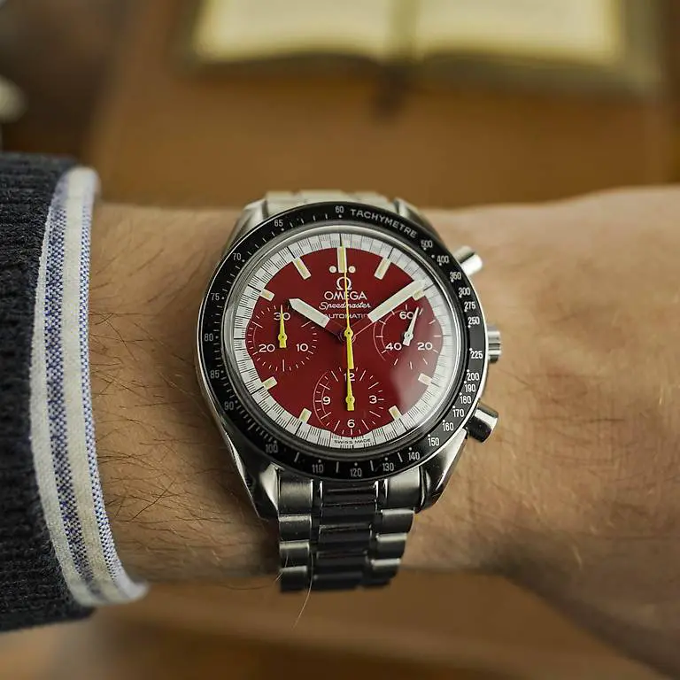 Omega Speedmaster Reduced Schumacher Edition