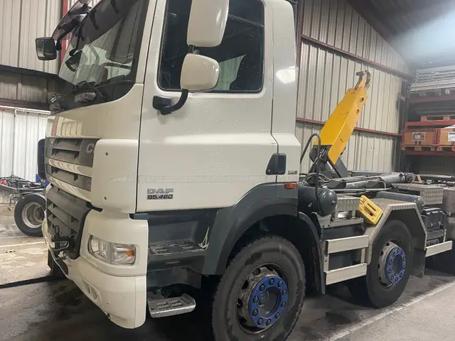 DAF, CF85.460, Abrollkipper (Haken)