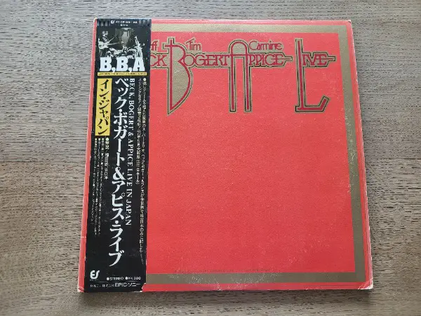 Beck, Bogert & Appice - Live in Japan - Vinyl DLP - 1978