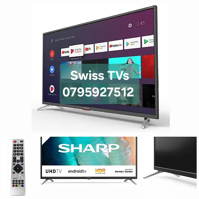 sharp android smart tv 65 zoll 165cm uhd 4k wifi