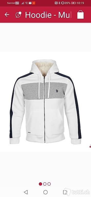 U. S. Polo ASSN Fell Hoodie - Multicolor XXL neu