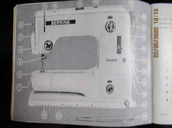  BERNINA Klasse 530-1 Bernina -Record Klasse 532-1
