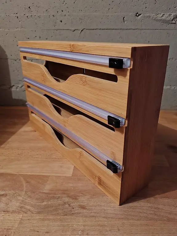 Bambus Folienspender Küche