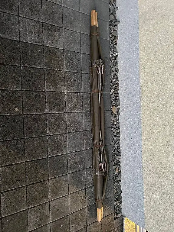 Schweizer Armee Sanitätsbahre Sanibahre Feldbett Trage