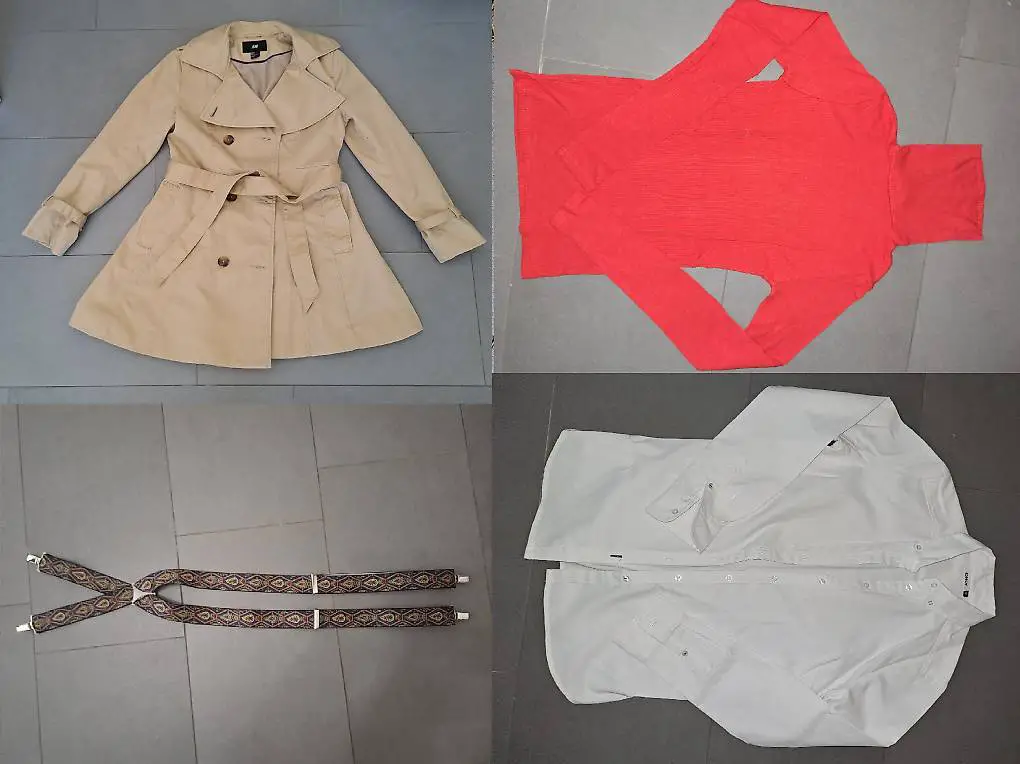 Hemd Gr38, Rollkragenshirt Gr 38, Jacke Gr36 Hosenträger