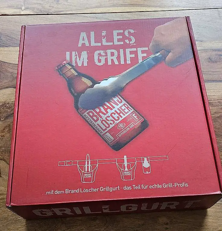 Grillgurt vom Appenzellerbier Brandlöscher