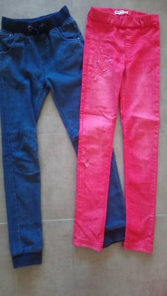 2x Mädchen Hosen Grösse 11/12- 152