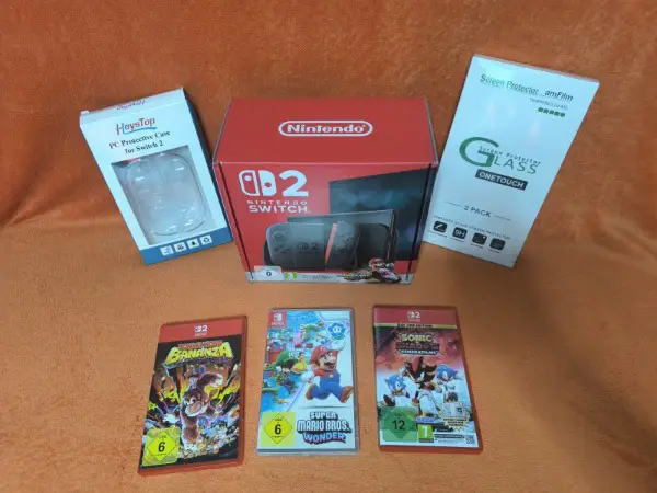 Bundle Nintendo Switch 2 Mario Kart World con giochi