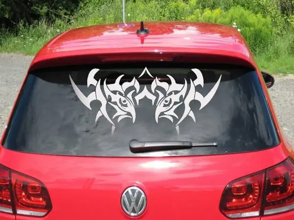  Tattoo Heckscheiben Aufkleber