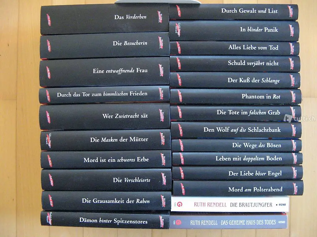 Ruth Rendell und viele weitere Krimis, Romane