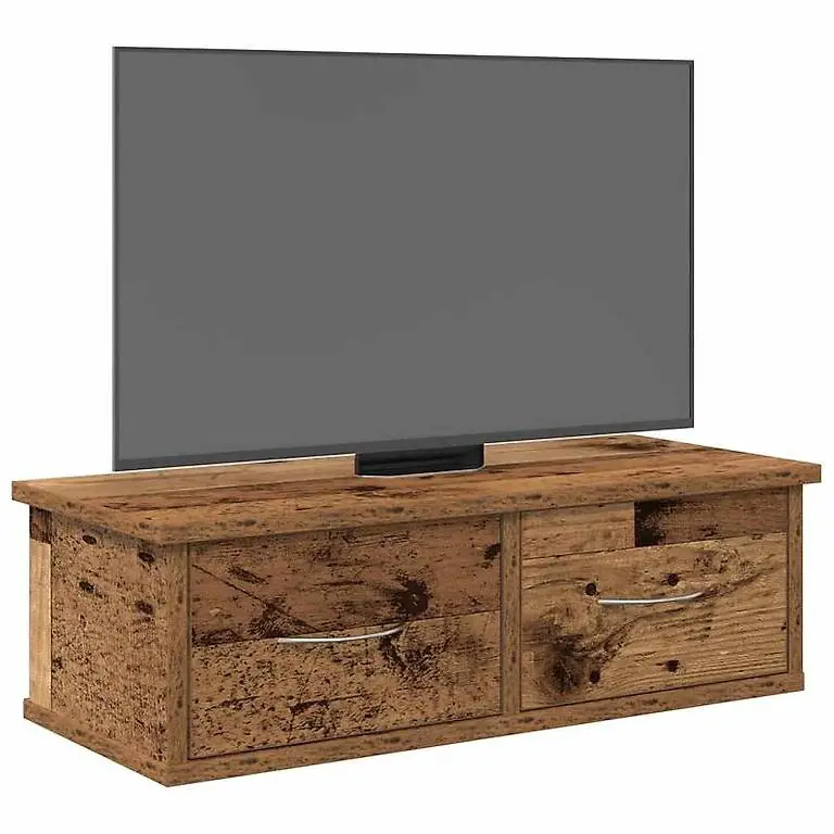 Wandschrank Altholz-Optik 60x26x18,5 cm Holzwerkstoff