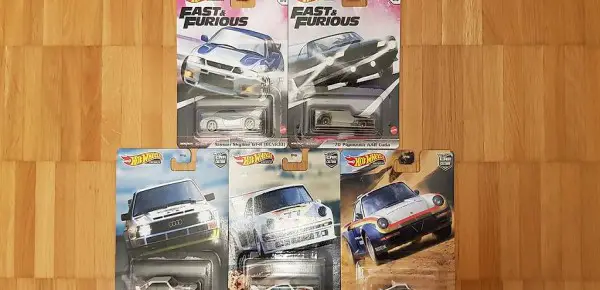 Hotwheels Fast & Furious Audi, Porsche, Nissan, Plymouth